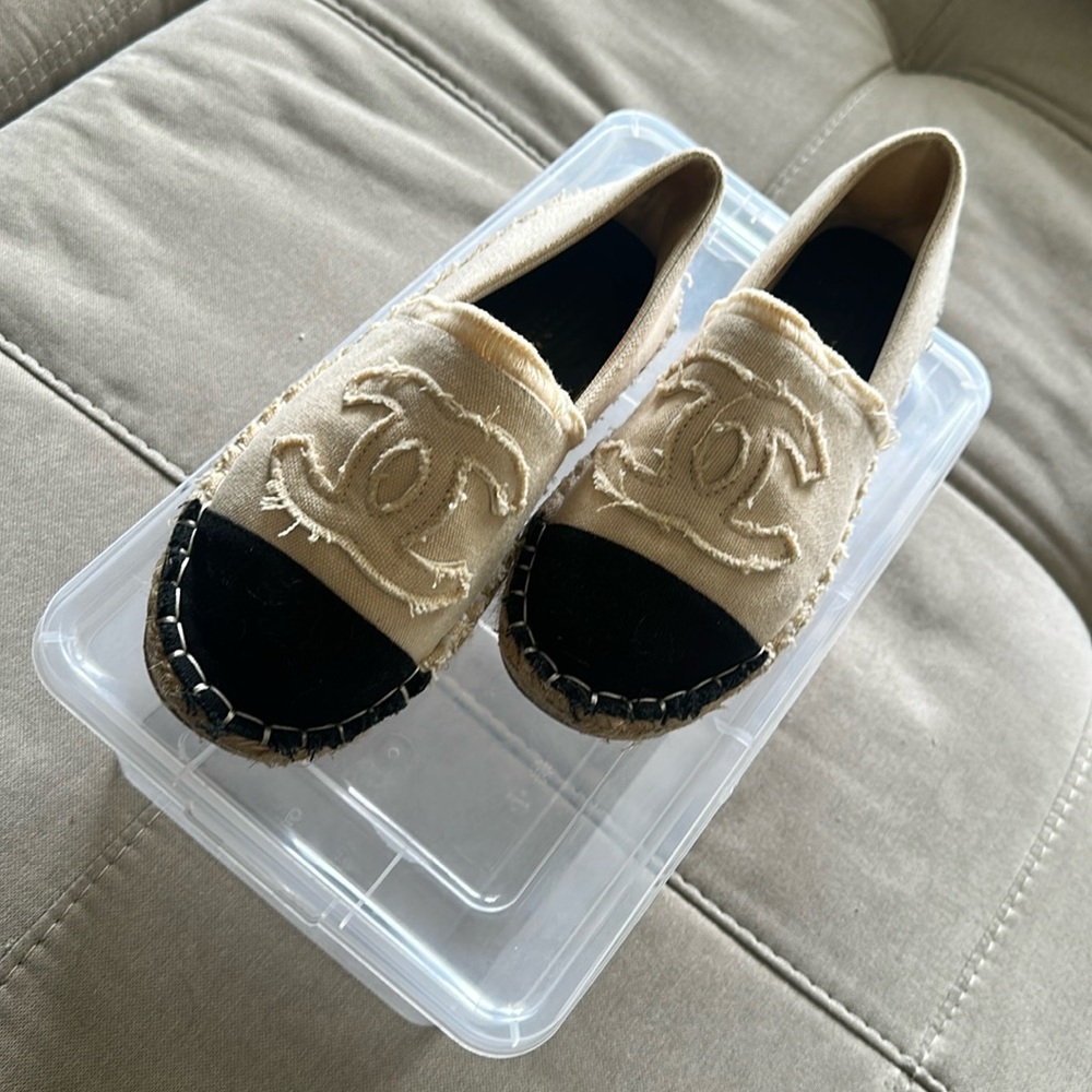 Espadrilles cream Channel